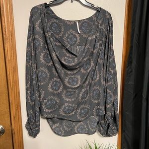 Free People Long Sleeve Blouse